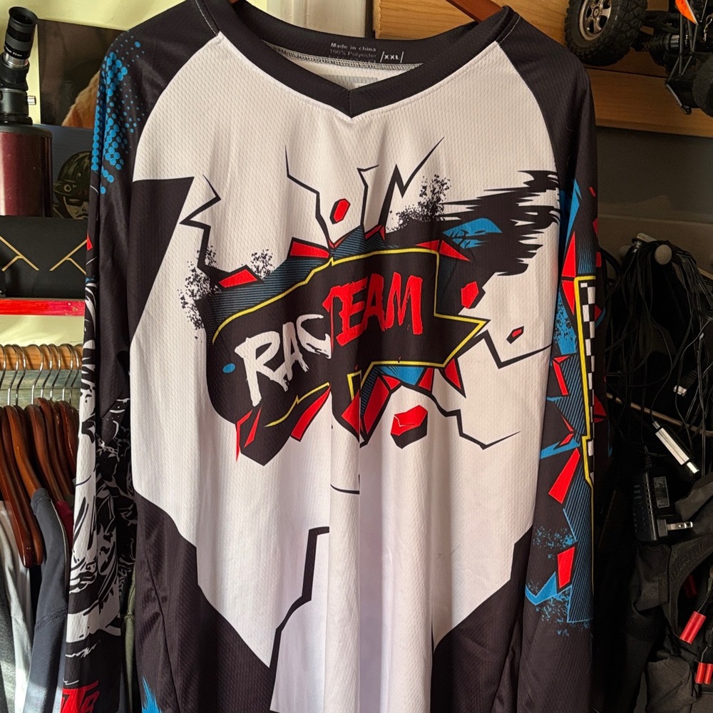 Graphic Men's Shirt - Black and White